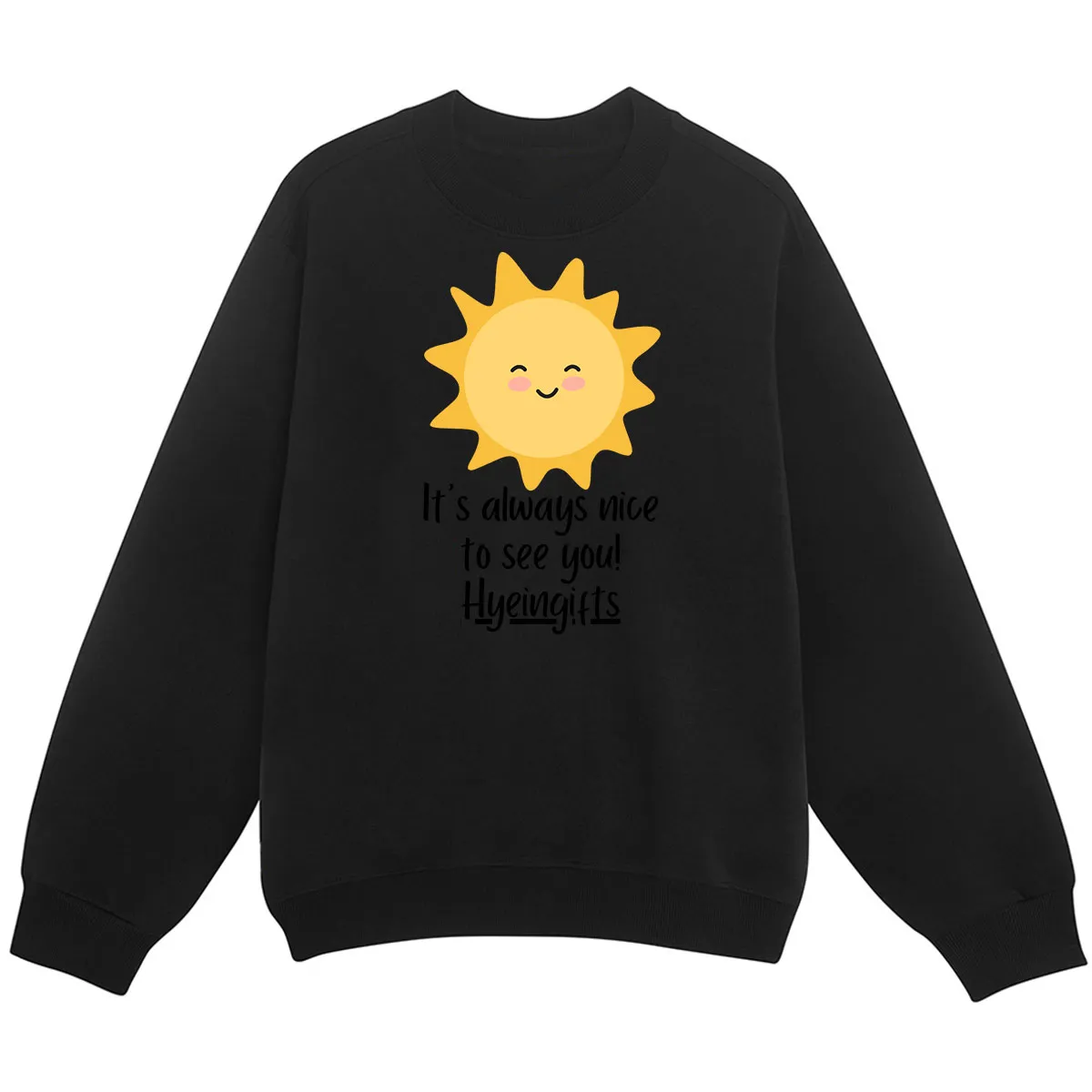 Sunny Hyeingifts Sweatshirt - Black