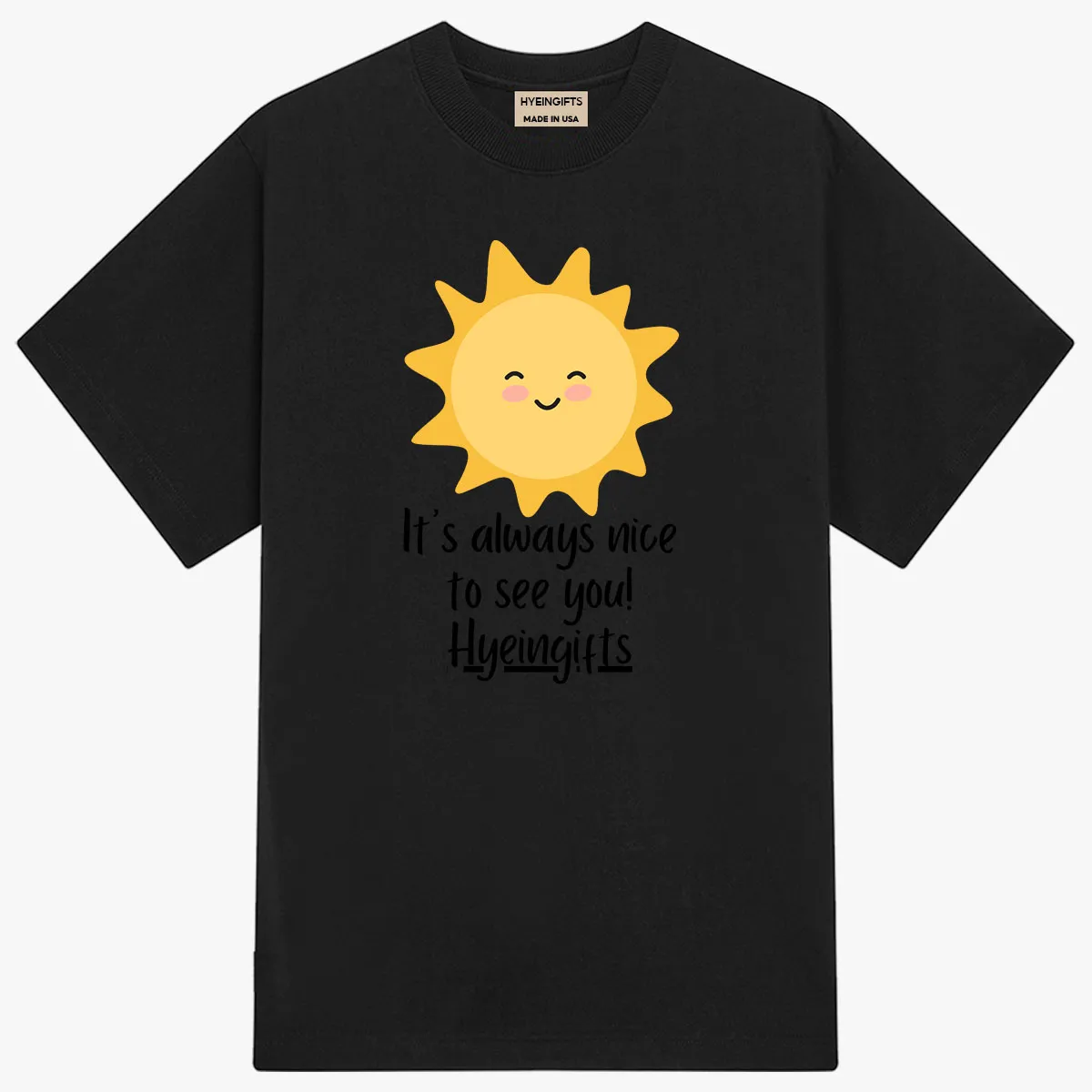 Sunny Hyeingifts Tee - Black